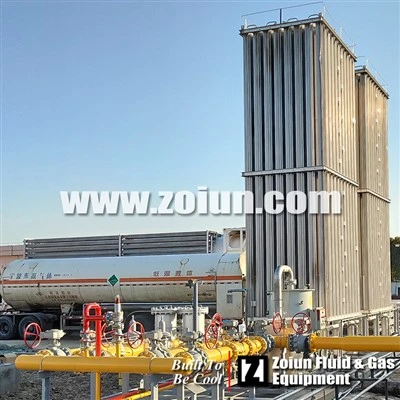 مصنع إعادة تحويل الغاز الطبيعي المسال إلى غاز صغير الحجم
